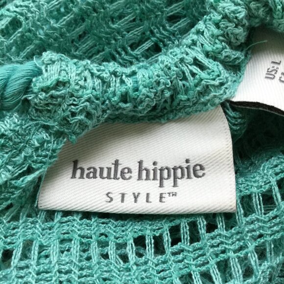 Haute Hippie Seafoam Green Maxi Cover Up Dress l - Picture 7 of 11